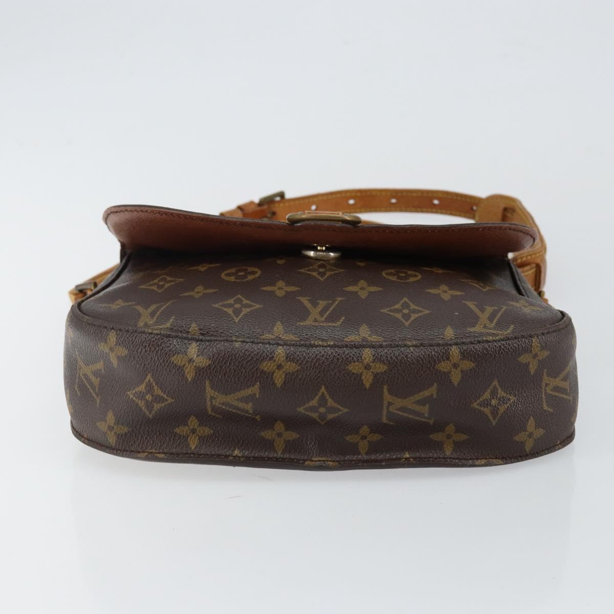 LOUIS VUITTON Monogram Saint Cloud GM Shoulder Bag M51242 LV Auth 144776