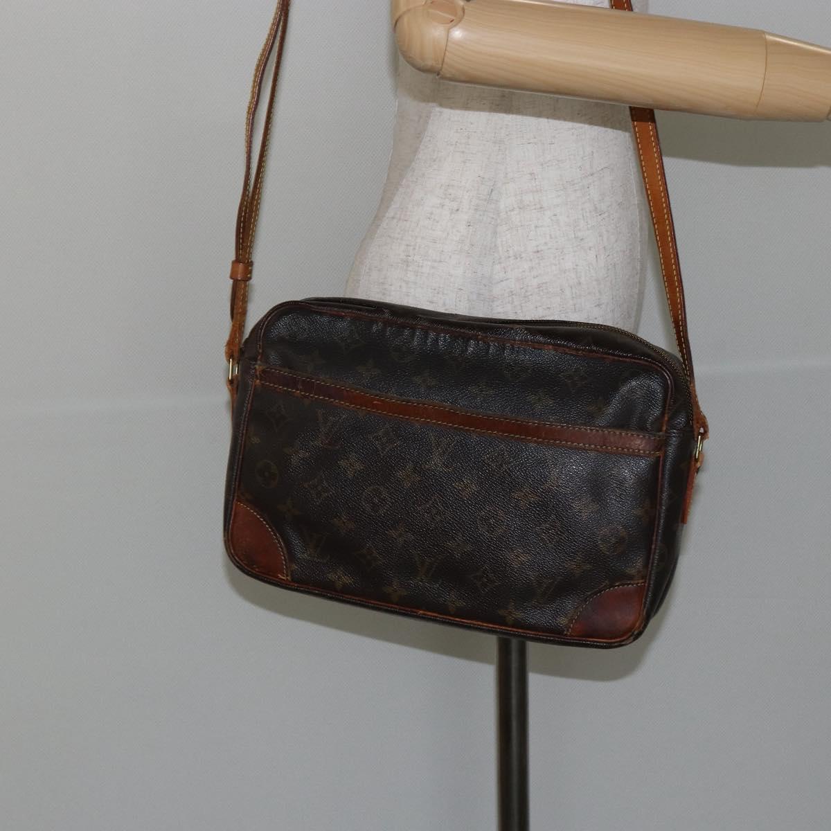 LOUIS VUITTON Monogram Trocadero 27 Shoulder Bag M51274 LV Auth 144777