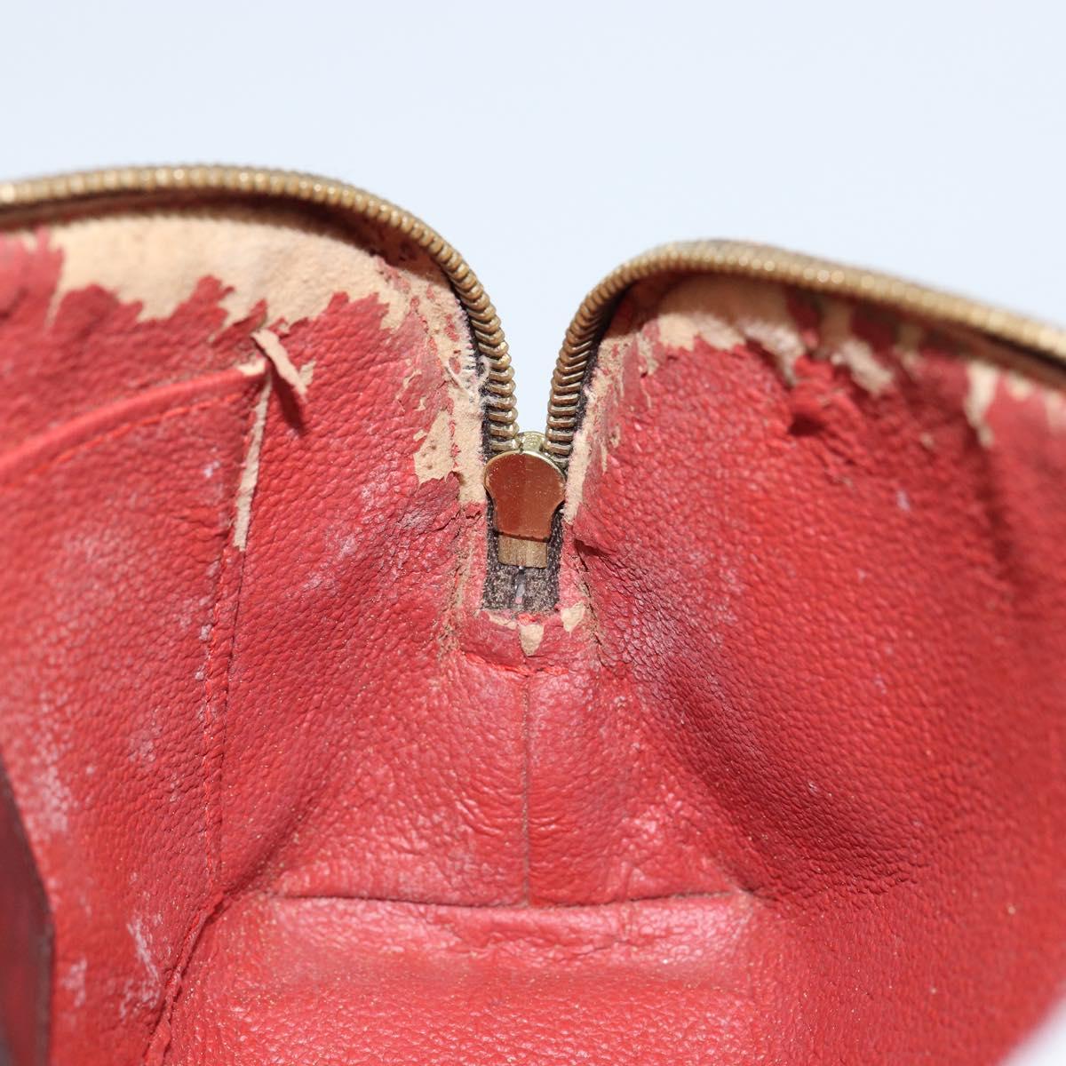 LOUIS VUITTON Damier Ebene Pochette Cosmetic PM Pouch N47516 LV Auth 144781