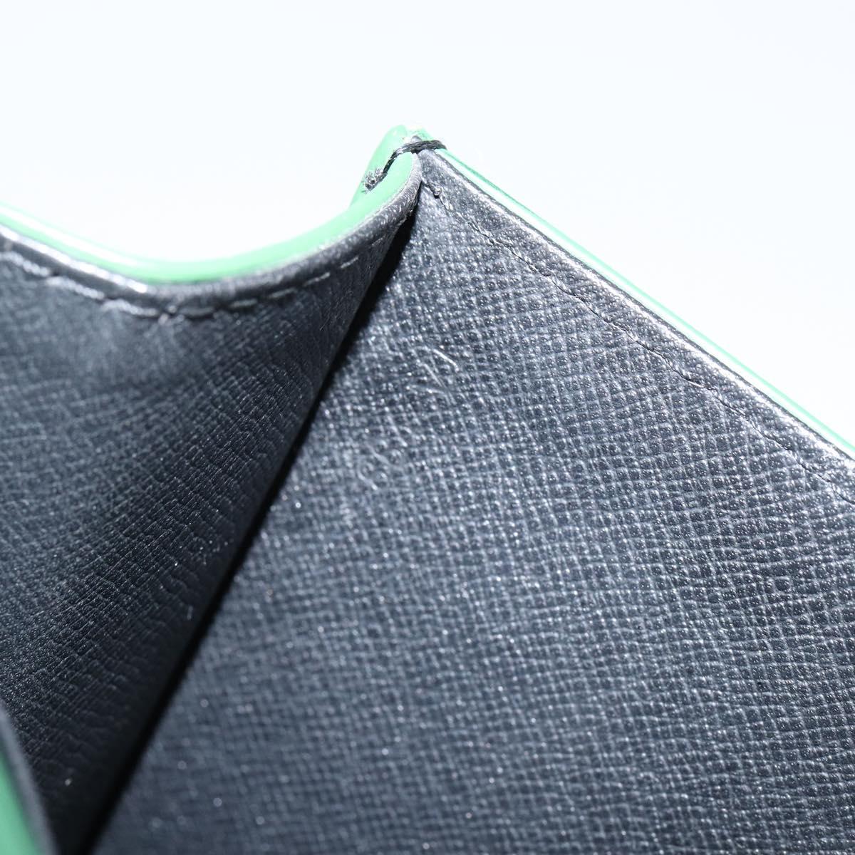 LOUIS VUITTON Epi Jena Clutch Bag Green M52724 LV Auth 144783