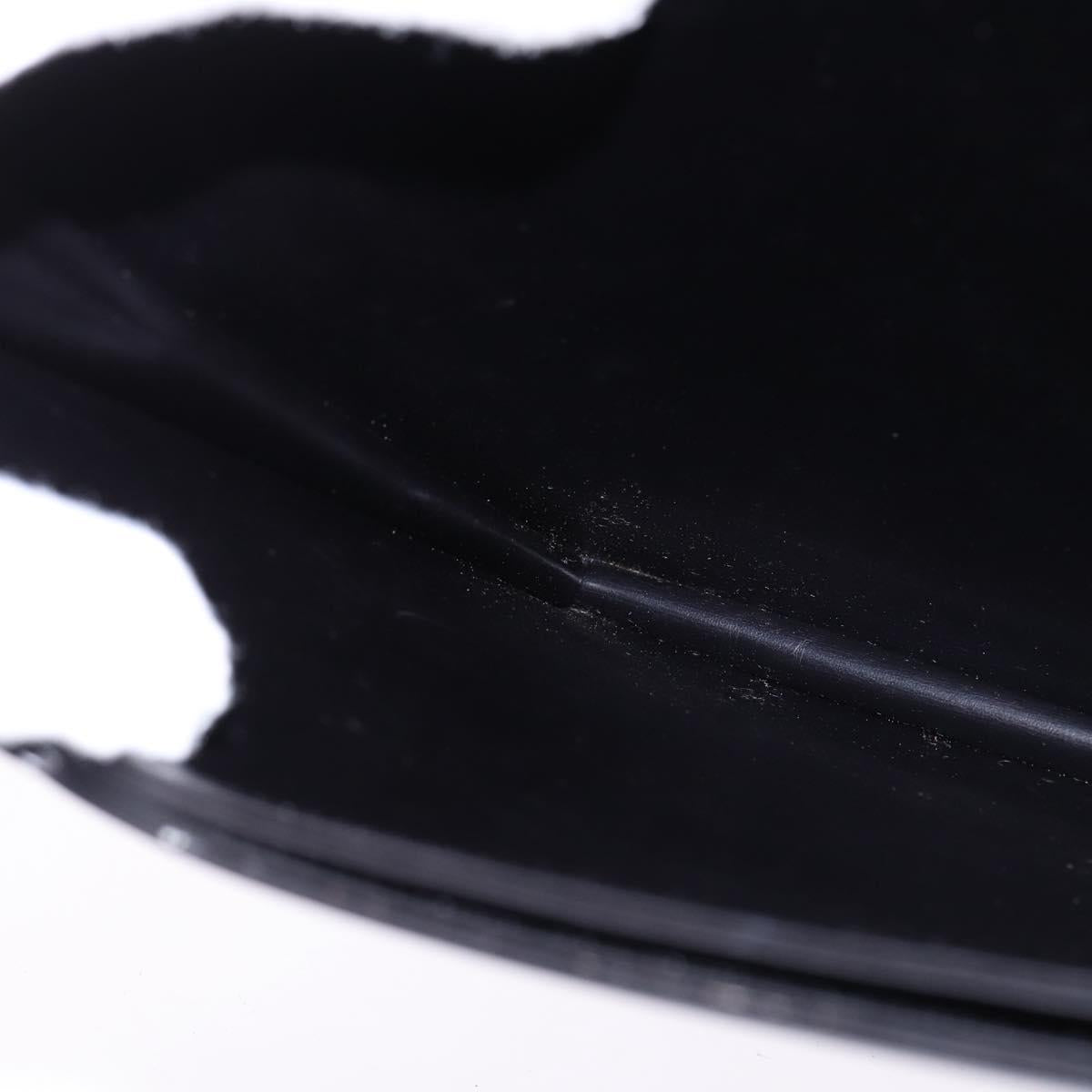 LOUIS VUITTON Opera line Rhodes Shoulder Bag Leather Black M63912 LV Auth 144784