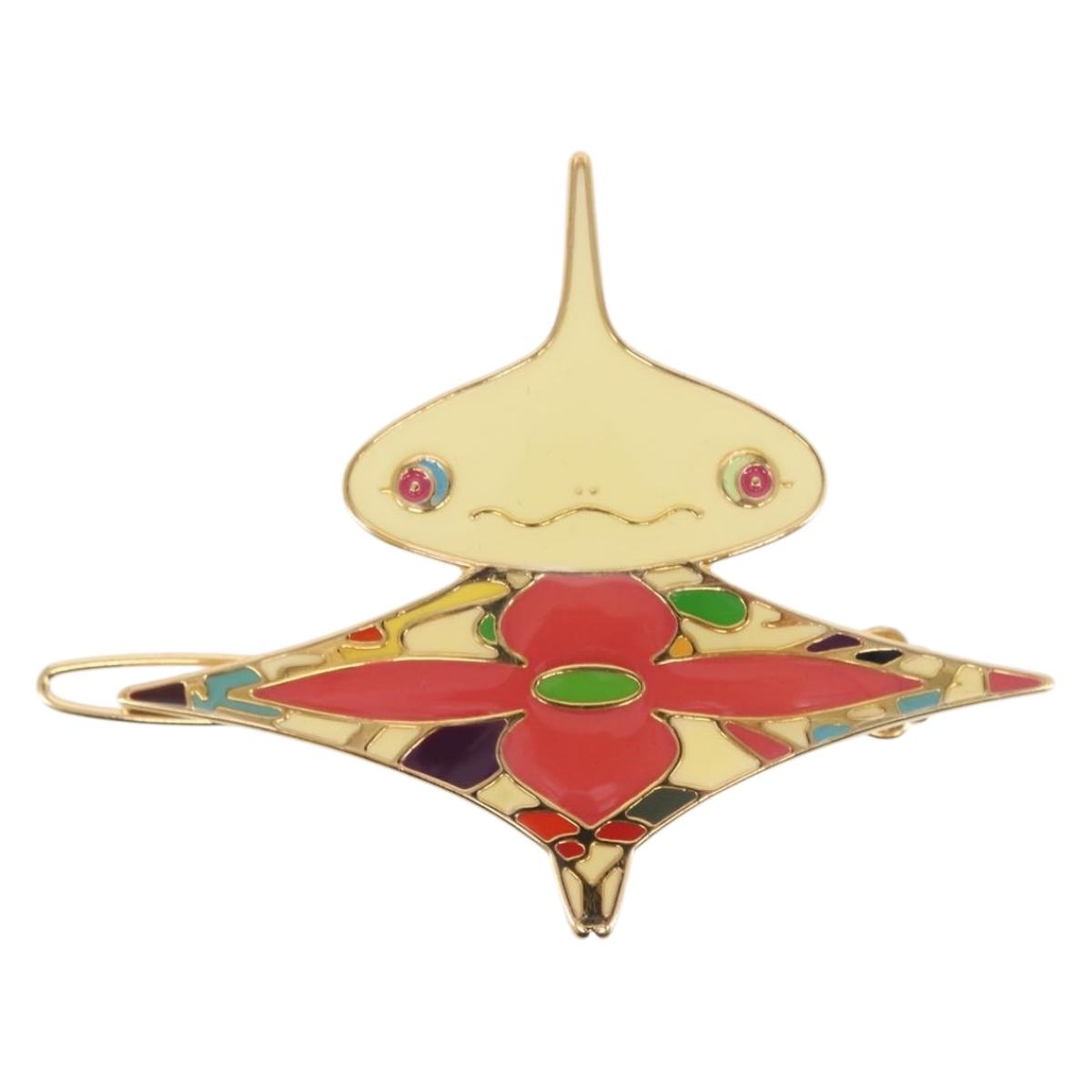 LOUIS VUITTON Takashi Murakami Characters Baretta metal M92595 LV Auth 144787