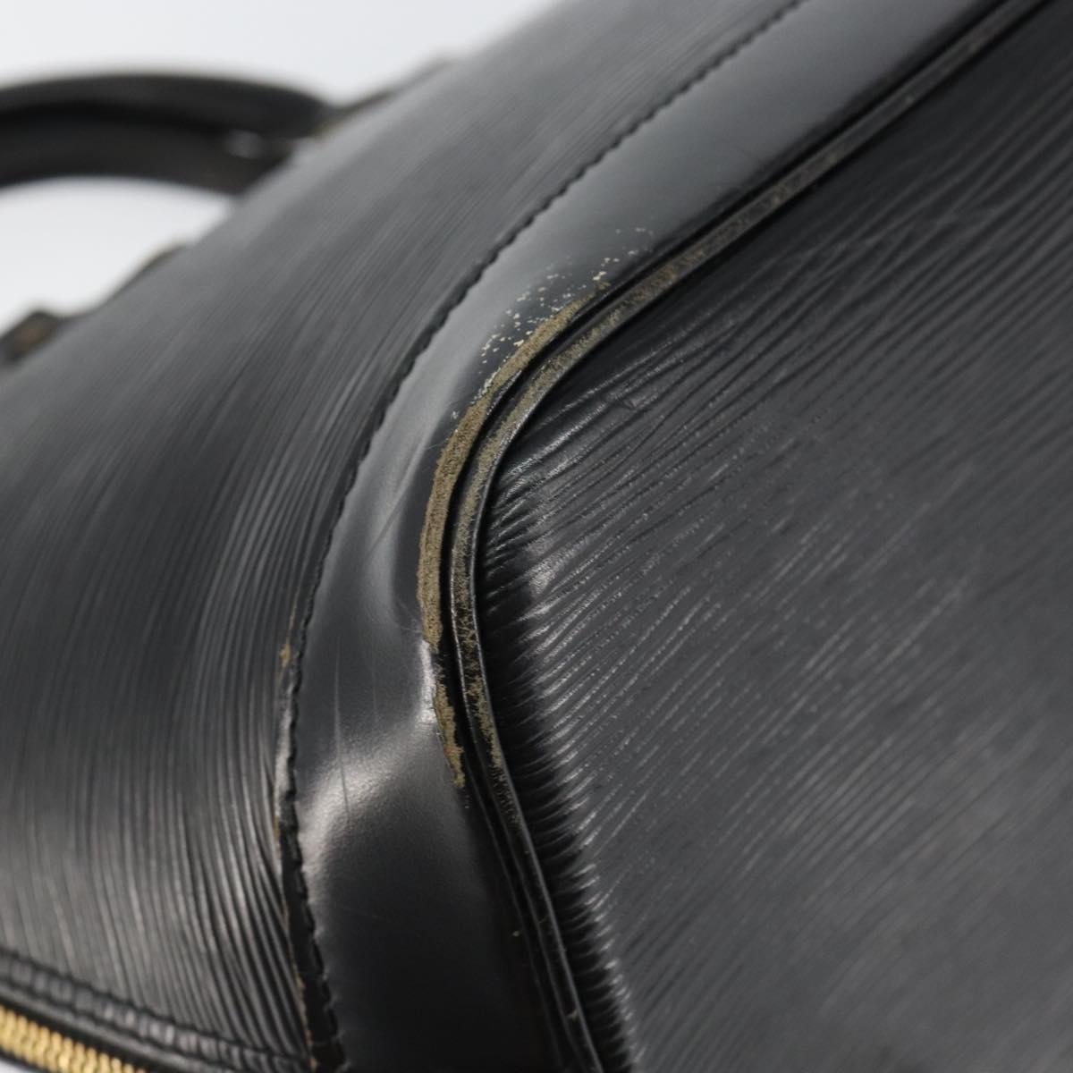 LOUIS VUITTON Epi Alma Hand Bag Black M52142 LV Auth 144790