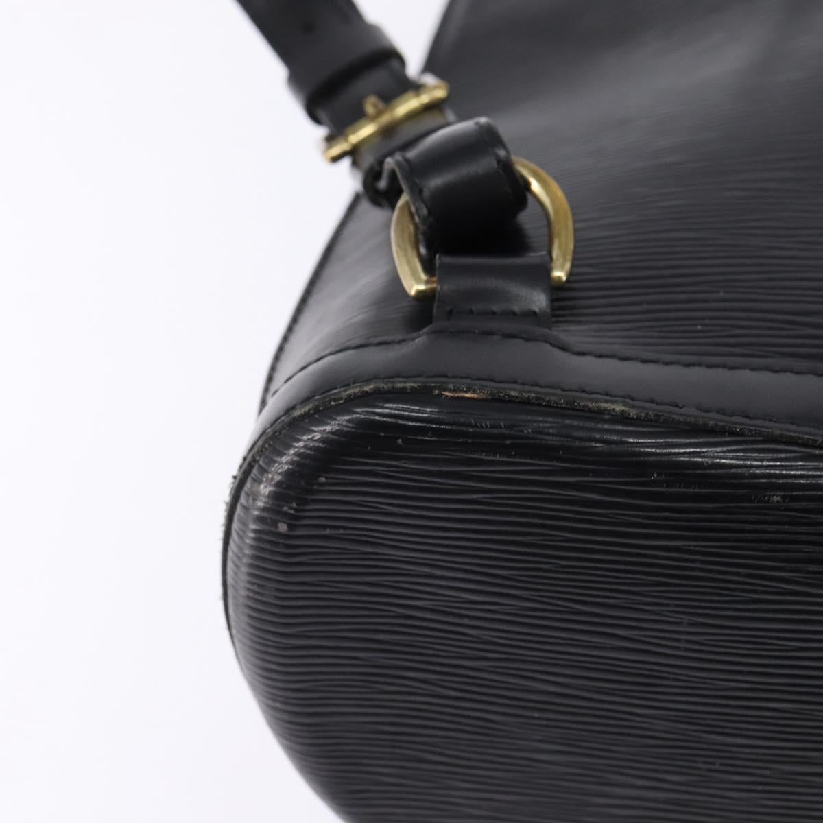 LOUIS VUITTON Epi Coblanc Shoulder Bag Black M52292 LV Auth 144791