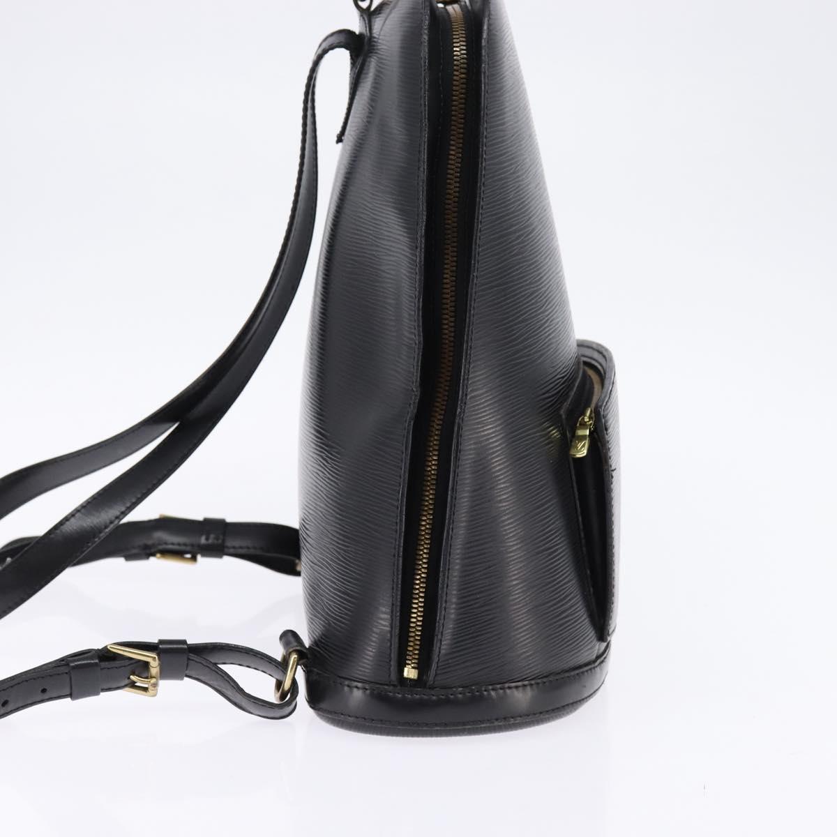 LOUIS VUITTON Epi Coblanc Shoulder Bag Black M52292 LV Auth 144791