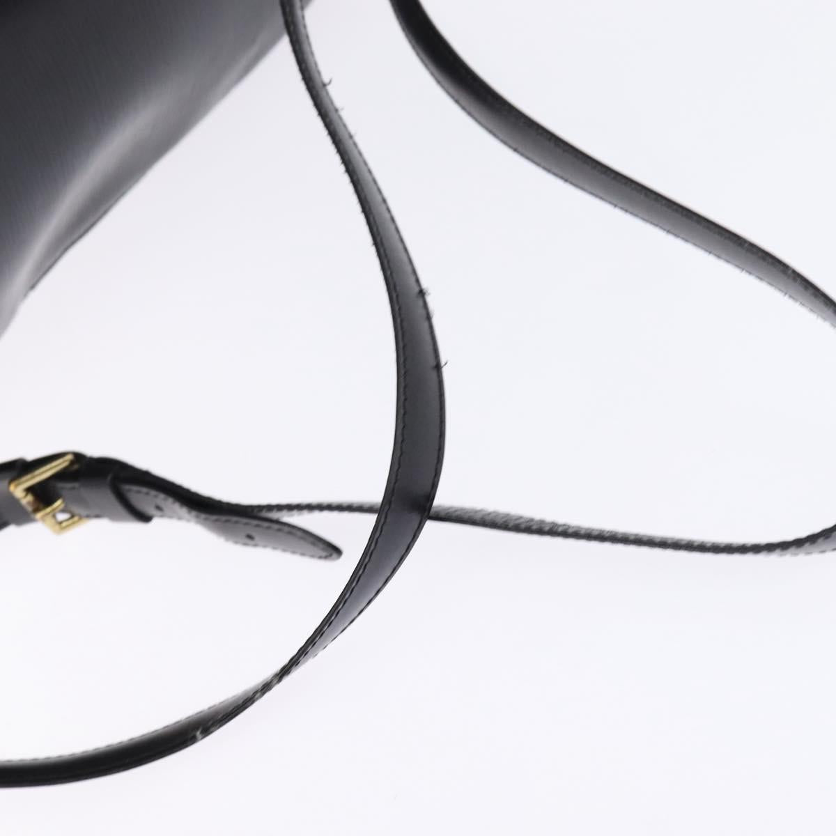 LOUIS VUITTON Epi Coblanc Shoulder Bag Black M52292 LV Auth 144791