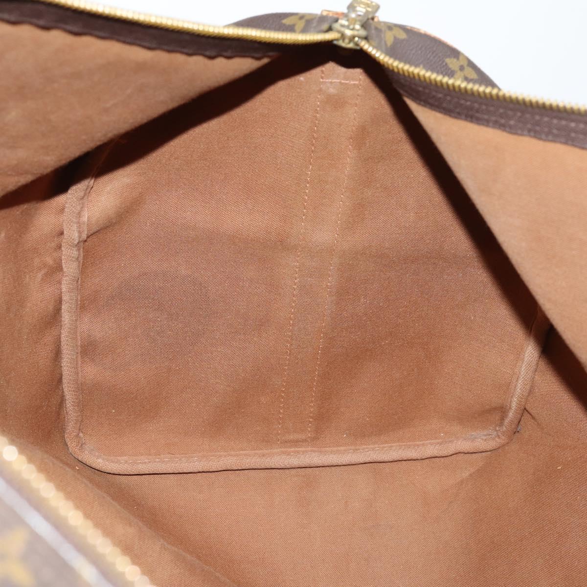 LOUIS VUITTON Monogram Keepall Bandouliere 60 Boston Bag M41412 LV Auth 144792