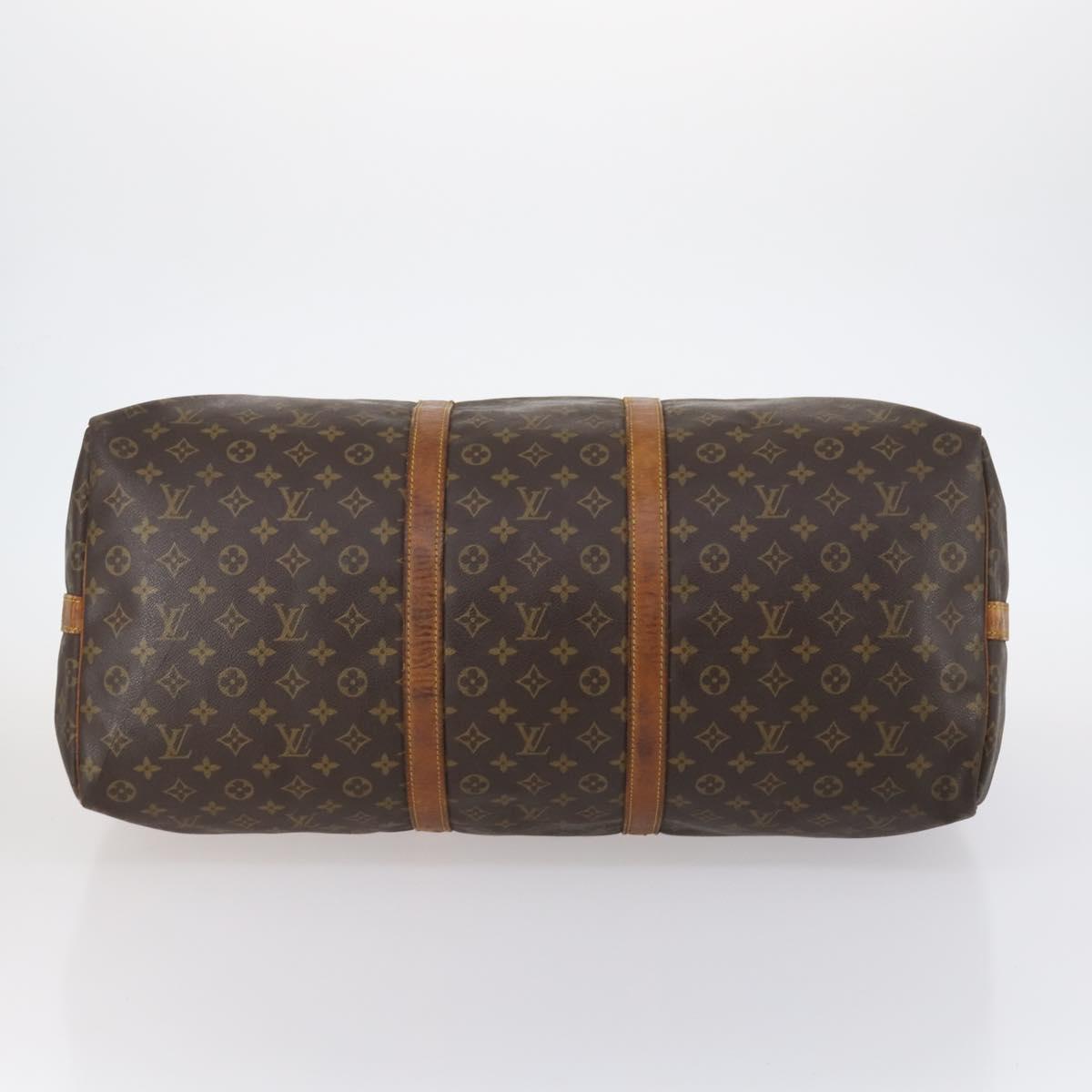 LOUIS VUITTON Monogram Keepall Bandouliere 60 Boston Bag M41412 LV Auth 144792