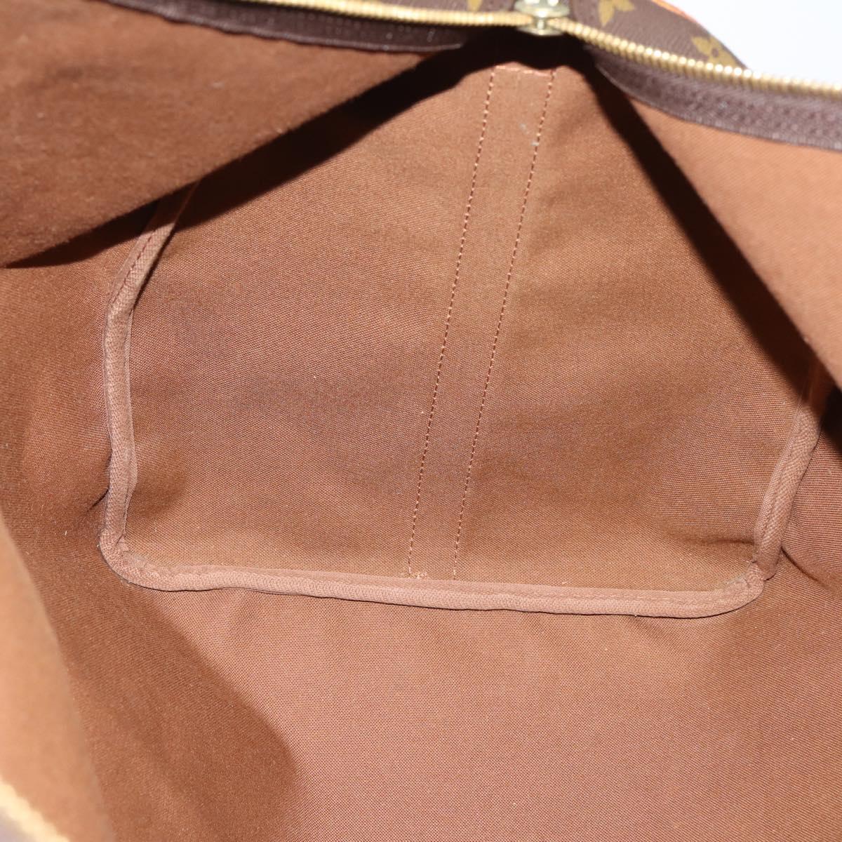 LOUIS VUITTON Monogram Keepall Bandouliere 60 Boston Bag M41412 LV Auth 144793