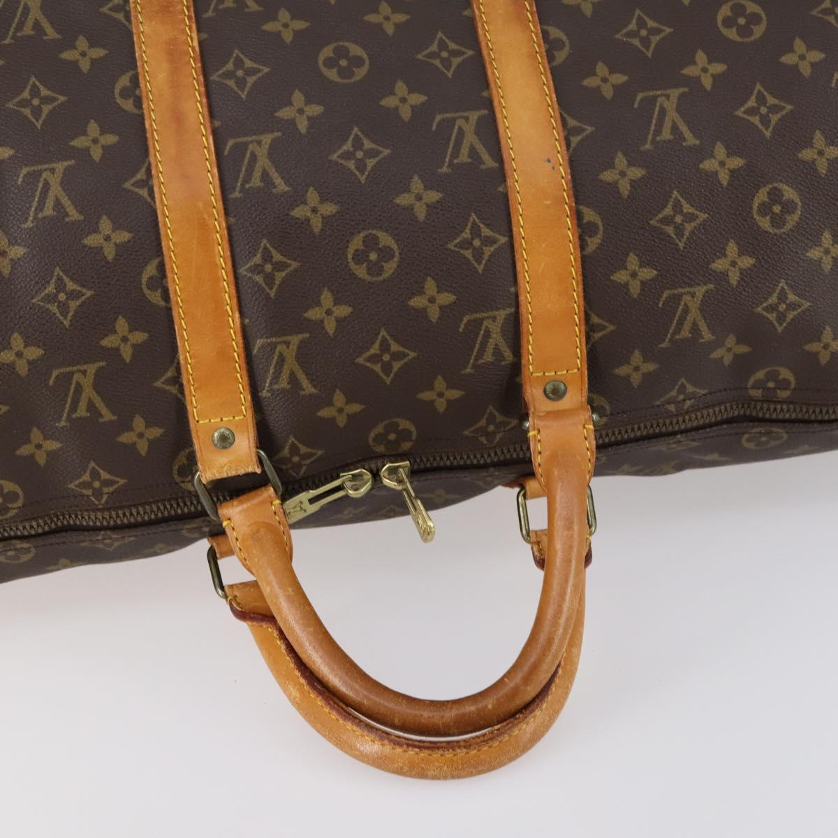 LOUIS VUITTON Monogram Keepall 50 Boston Bag M41426 LV Auth 144796