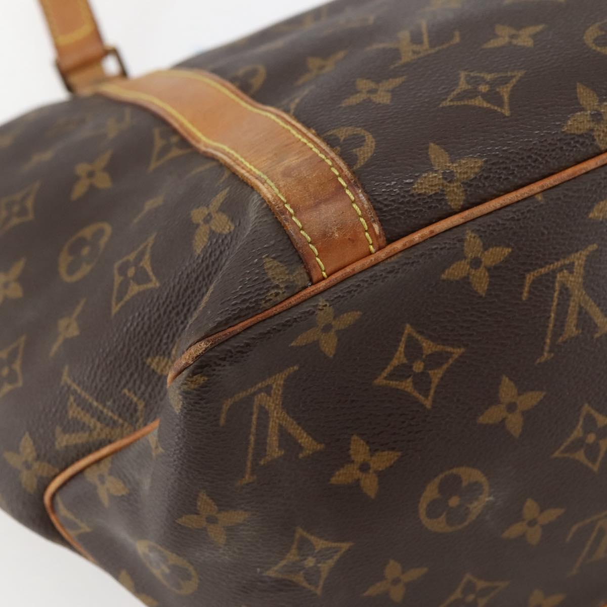 LOUIS VUITTON Monogram Sac Shopping Tote Bag M51108 LV Auth 144798