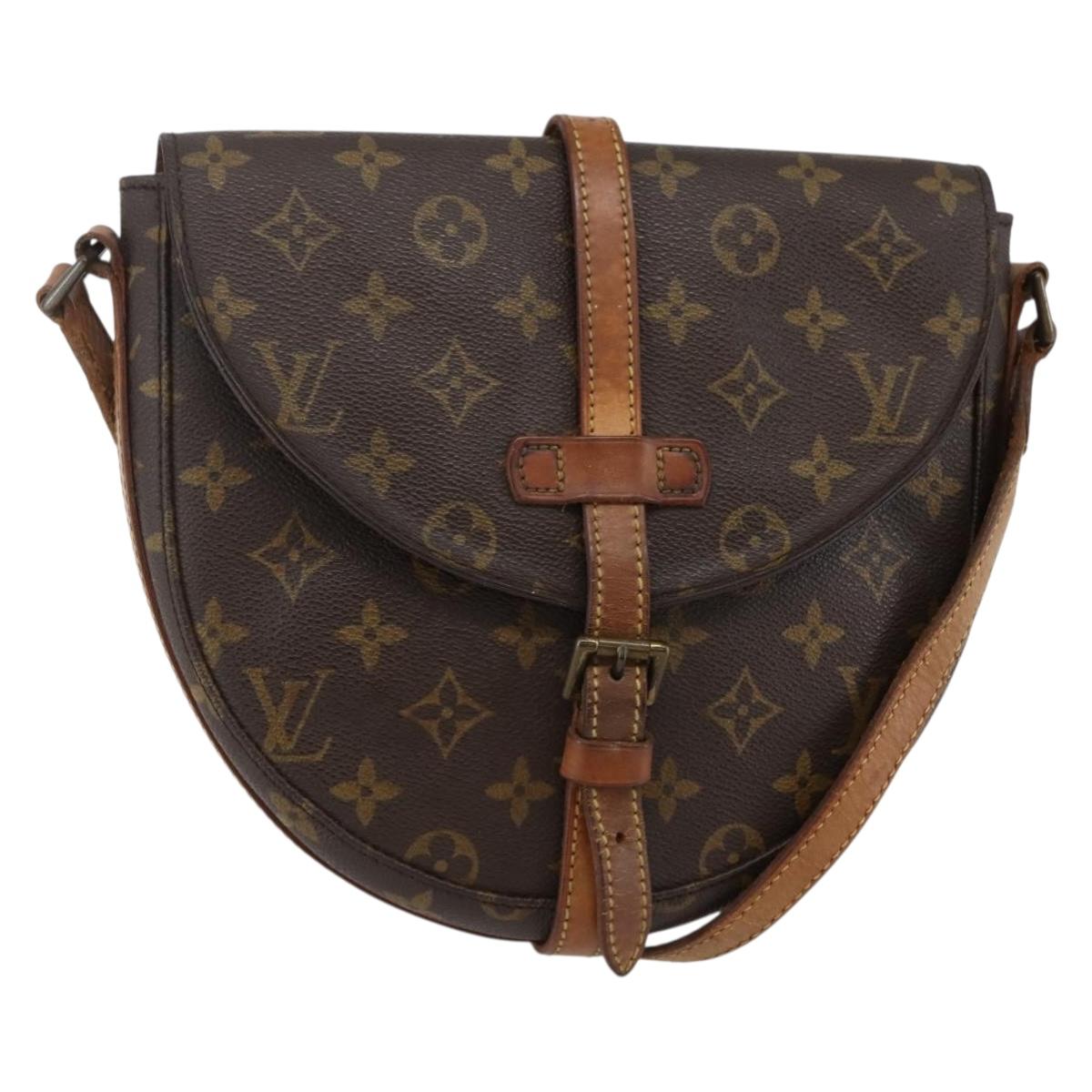 LOUIS VUITTON Monogram Chantilly MM Shoulder Bag M51233 LV Auth 144800