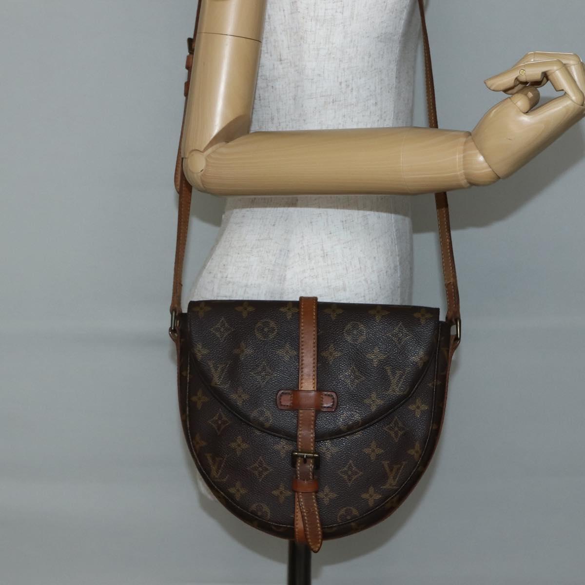 LOUIS VUITTON Monogram Chantilly MM Shoulder Bag M51233 LV Auth 144800