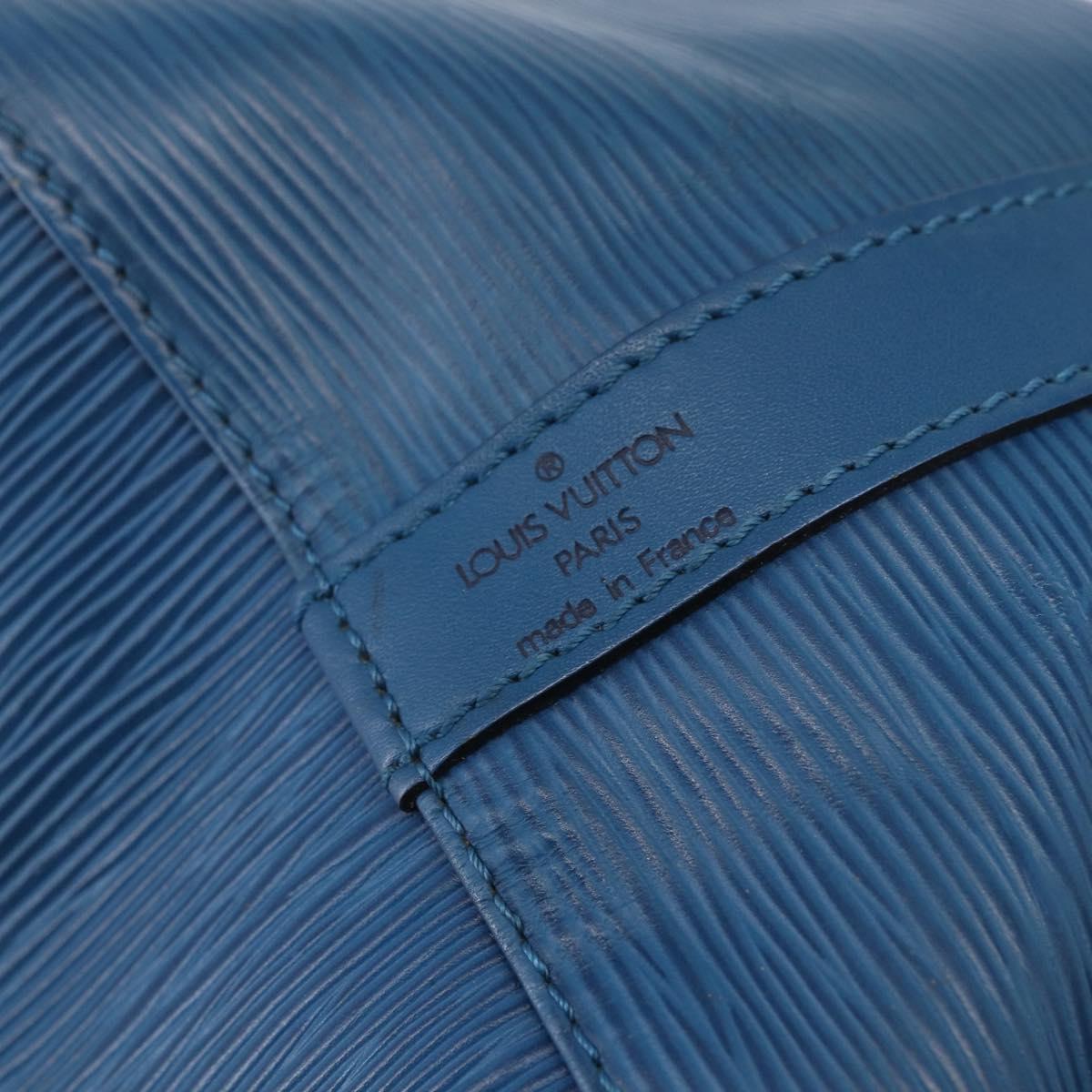 LOUIS VUITTON Epi Petit Noe Shoulder Bag Blue M44105 LV Auth 144801