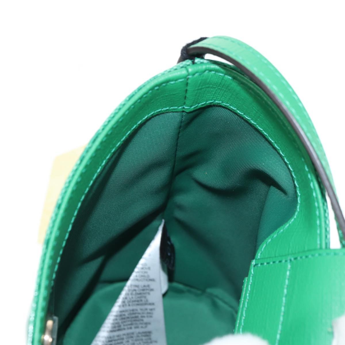 GUCCI GG Crystal Children's Kim Seung Yeon Bag Gold Green 752356 Auth 144816V