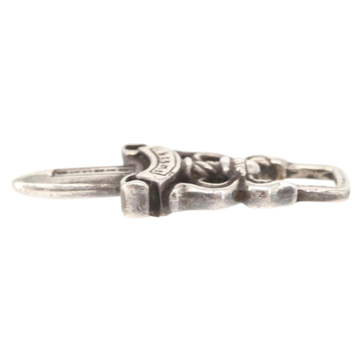 Chrome Hearts Dagger Pendant Top Ag925 Silver Auth 144822AM