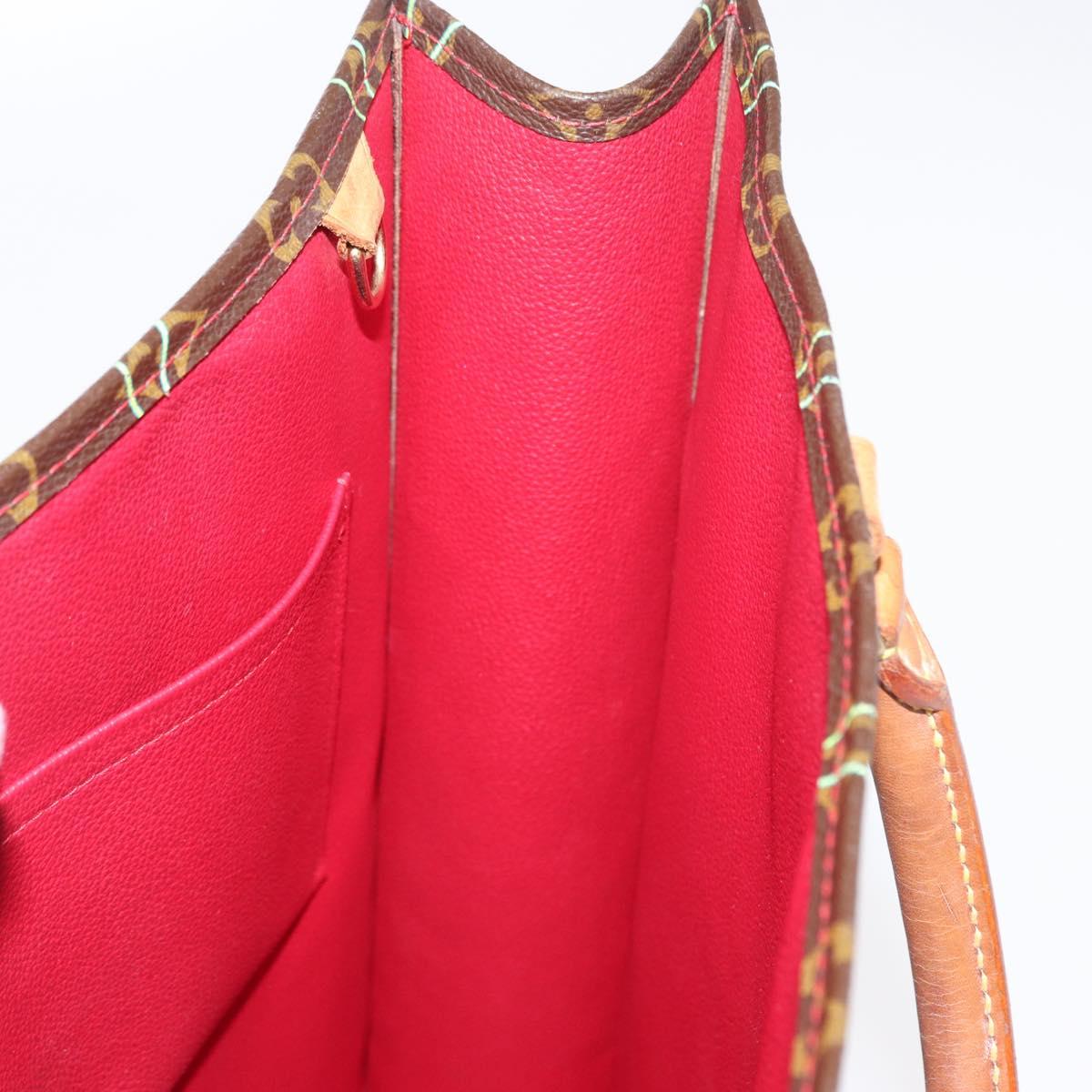 LOUIS VUITTON Monogram Cherry Sac Plat Hand Bag M95010 LV Auth 144826V