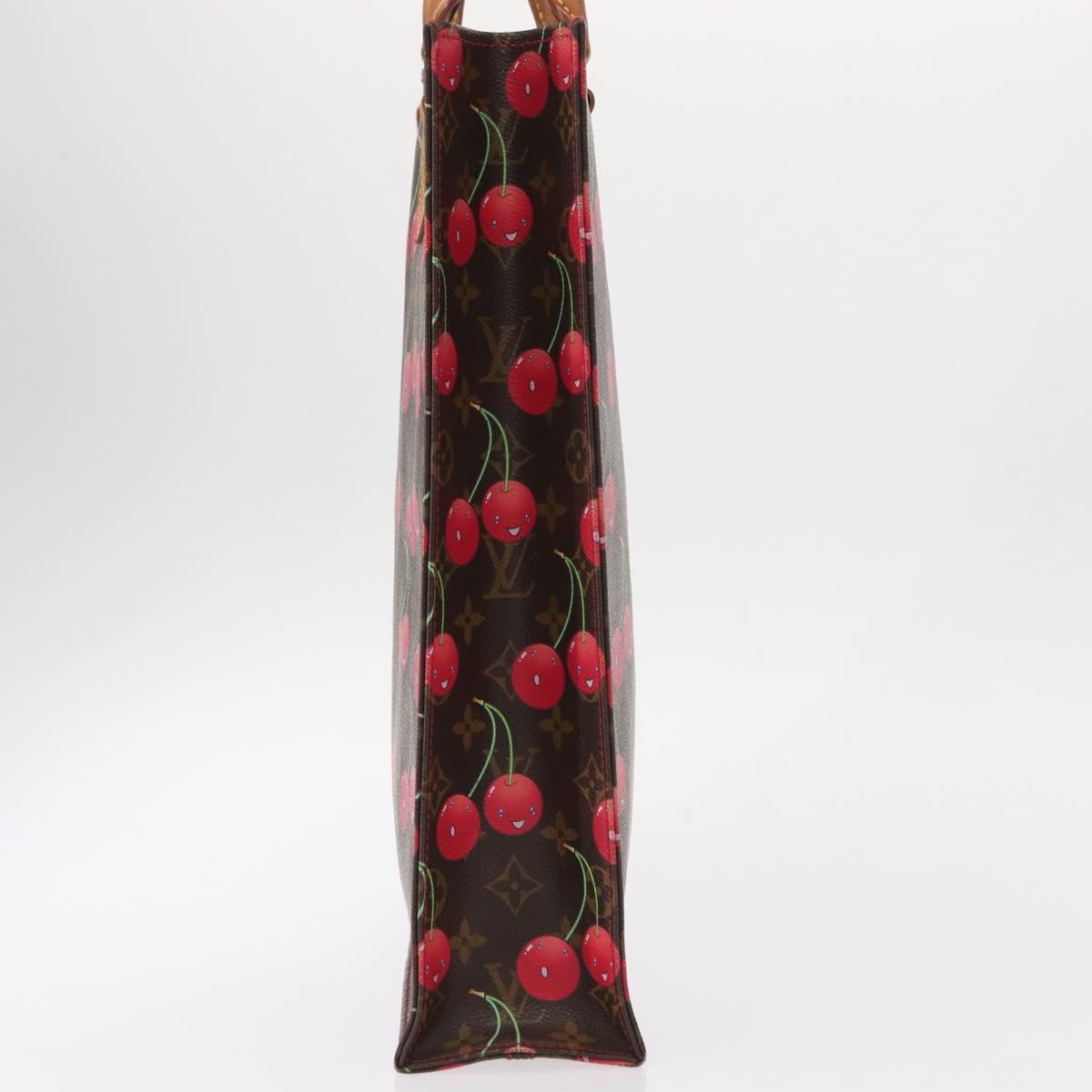 LOUIS VUITTON Monogram Cherry Sac Plat Hand Bag M95010 LV Auth 144826V