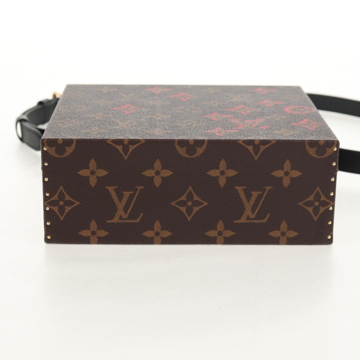 LOUIS VUITTON Monogram Fall In Love Mobile Box Trunk LV Auth 144827SM