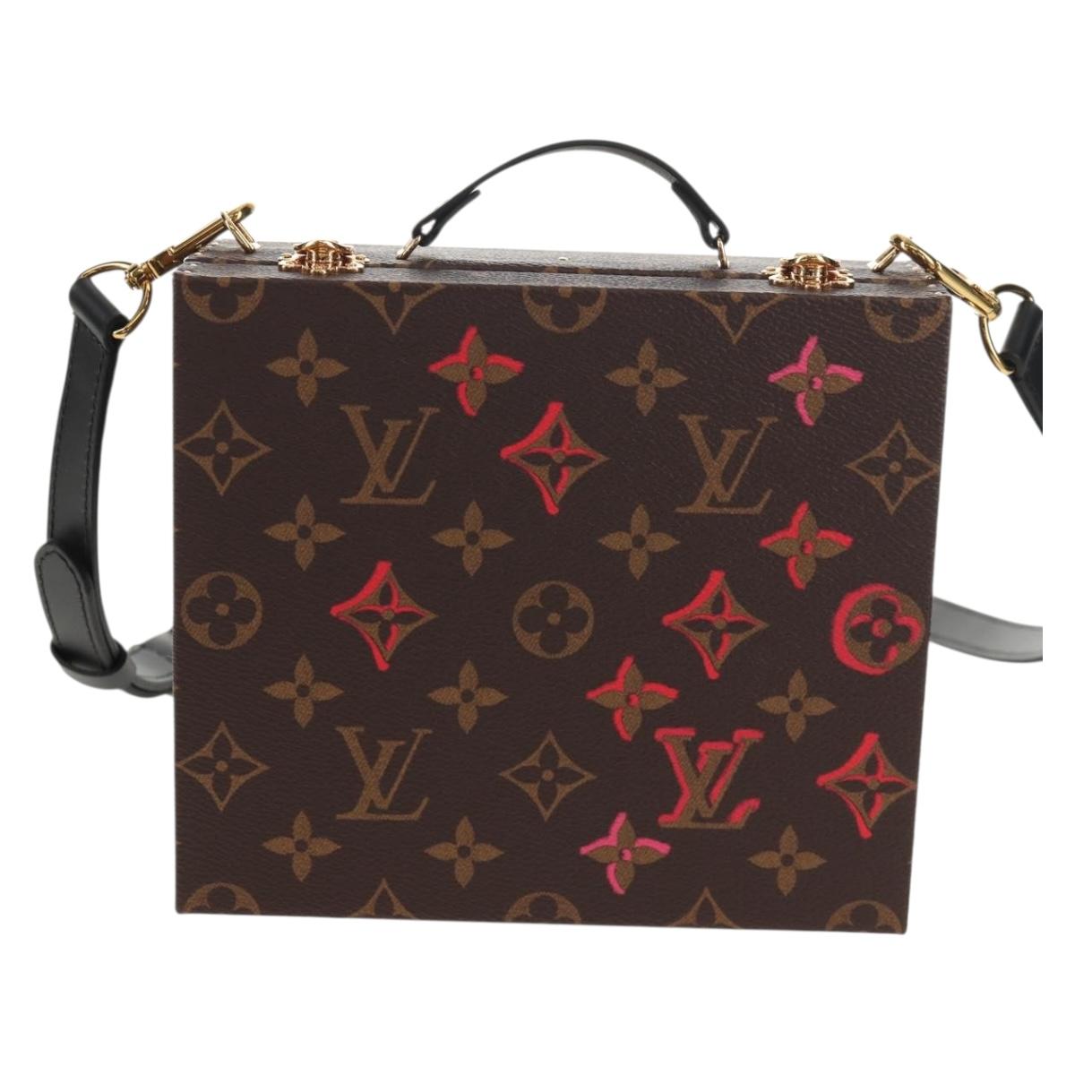 LOUIS VUITTON Monogram Fall In Love Mobile Box Trunk LV Auth 144827SM