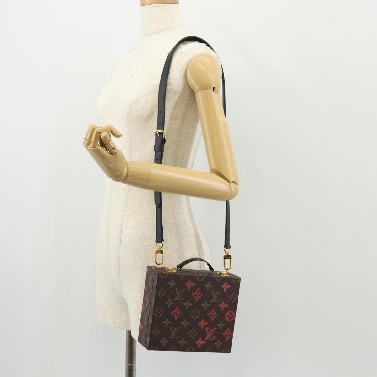 LOUIS VUITTON Monogram Fall In Love Mobile Box Trunk LV Auth 144827SM
