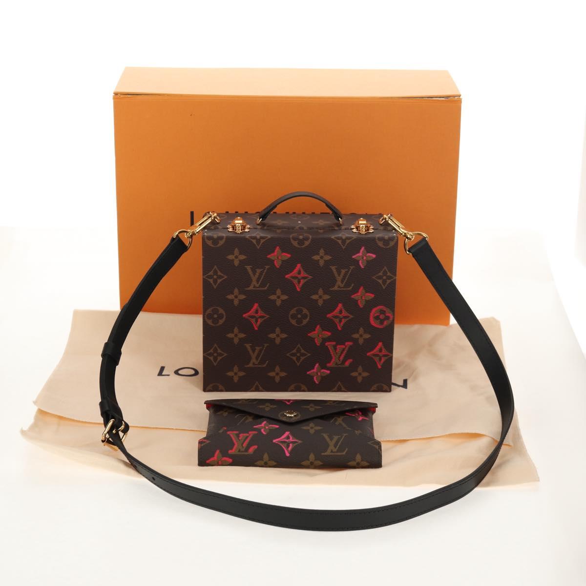 LOUIS VUITTON Monogram Fall In Love Mobile Box Trunk LV Auth 144827SM