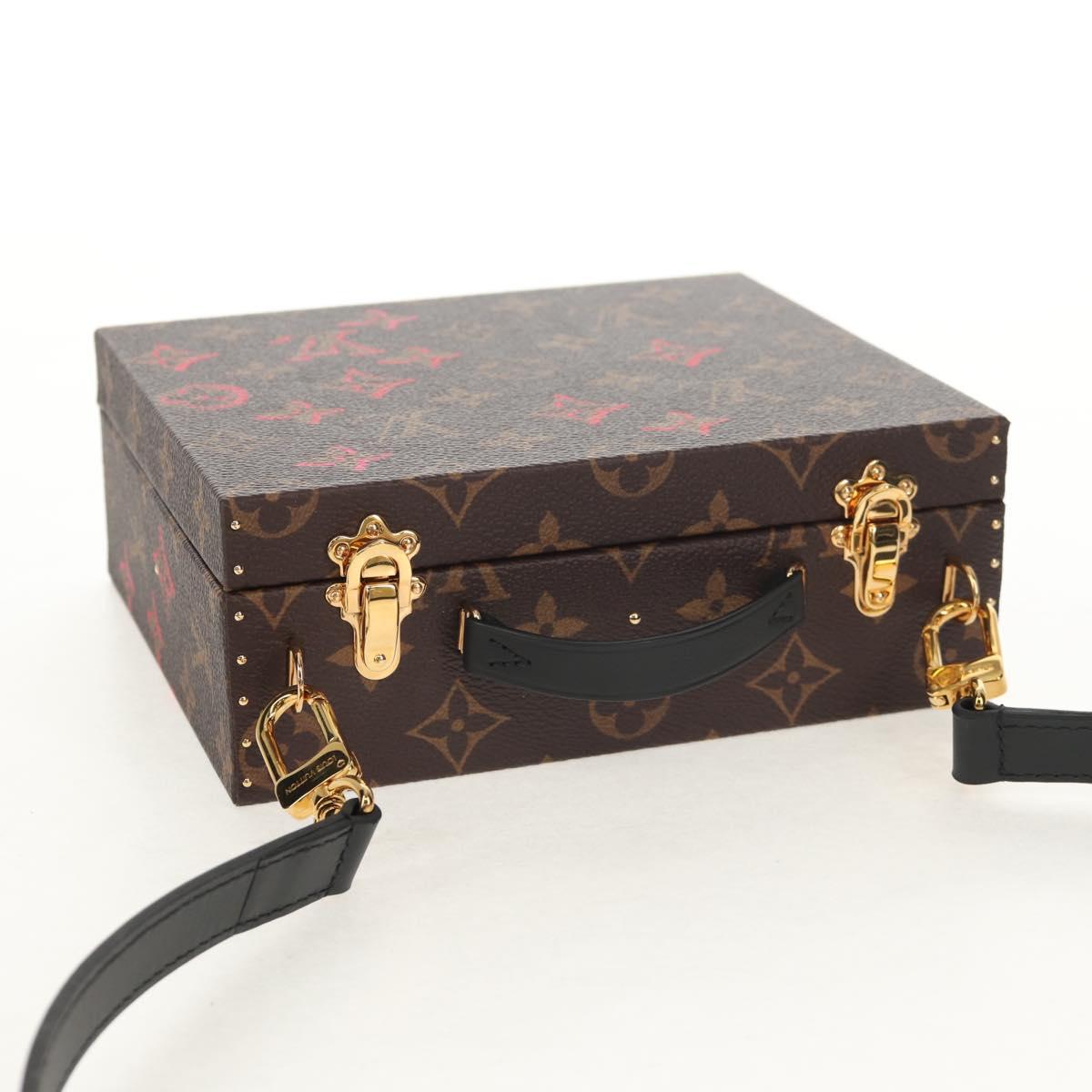 LOUIS VUITTON Monogram Fall In Love Mobile Box Trunk LV Auth 144827SM