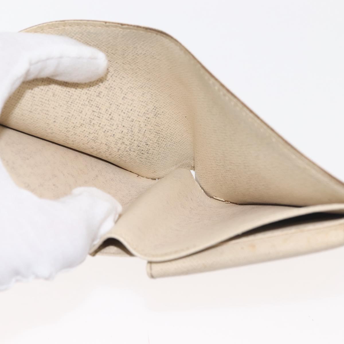 LOUIS VUITTON Damier Azur Porte Feuille Marco Bifold Wallet N60018 Auth 144844