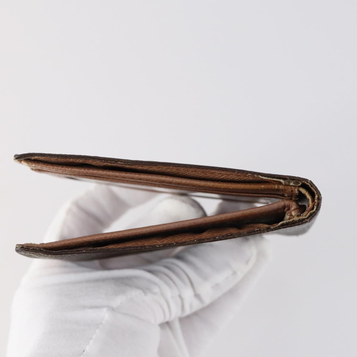 LOUIS VUITTON Monogram Damier Wallet 4Set LV Auth 144845