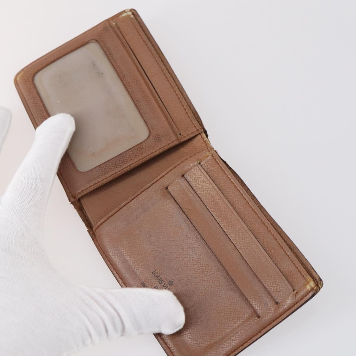 LOUIS VUITTON Monogram Damier Wallet 4Set LV Auth 144845