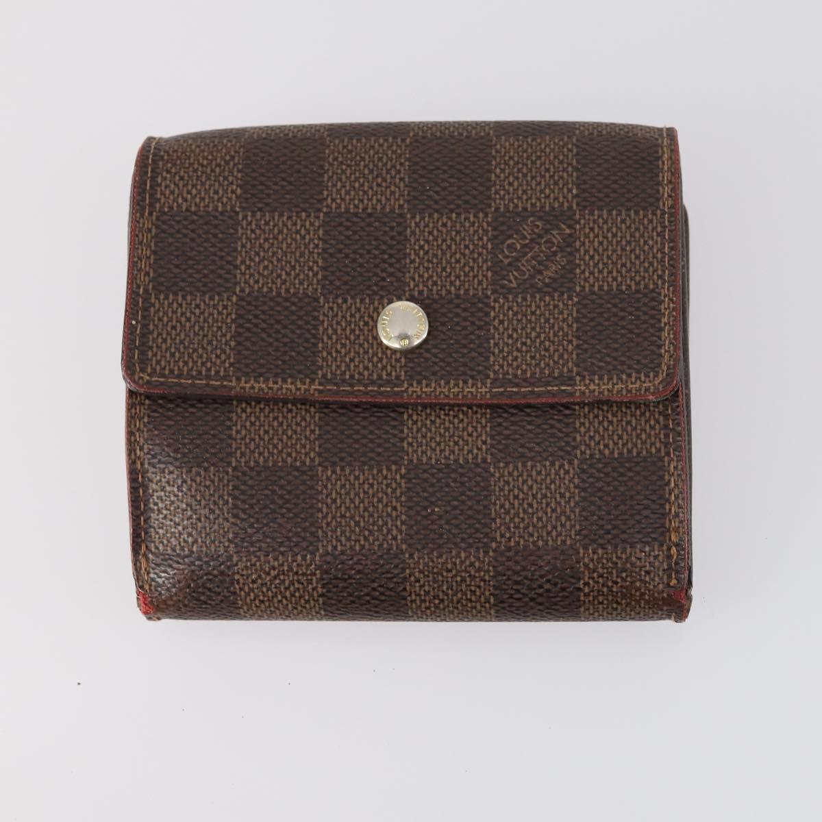 LOUIS VUITTON Monogram Damier Wallet 4Set LV Auth 144845