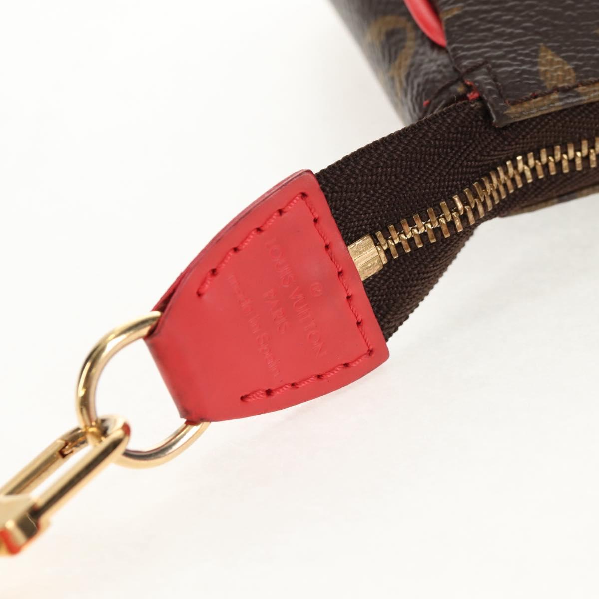 LOUIS VUITTON Monogram Totem Pochette Accessoires Pouch M41669 LV Auth 144884V