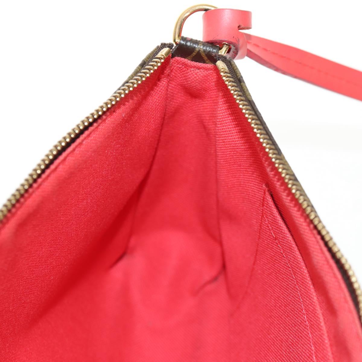 LOUIS VUITTON Monogram Totem Pochette Accessoires Pouch M41669 LV Auth 144884V