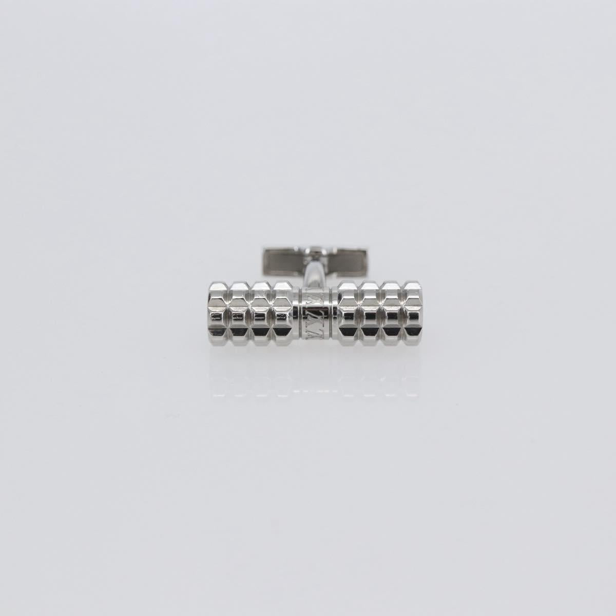 LOUIS VUITTON Bouton De Manchette Digit Cuff Case Metal M66358 LV Auth 144889