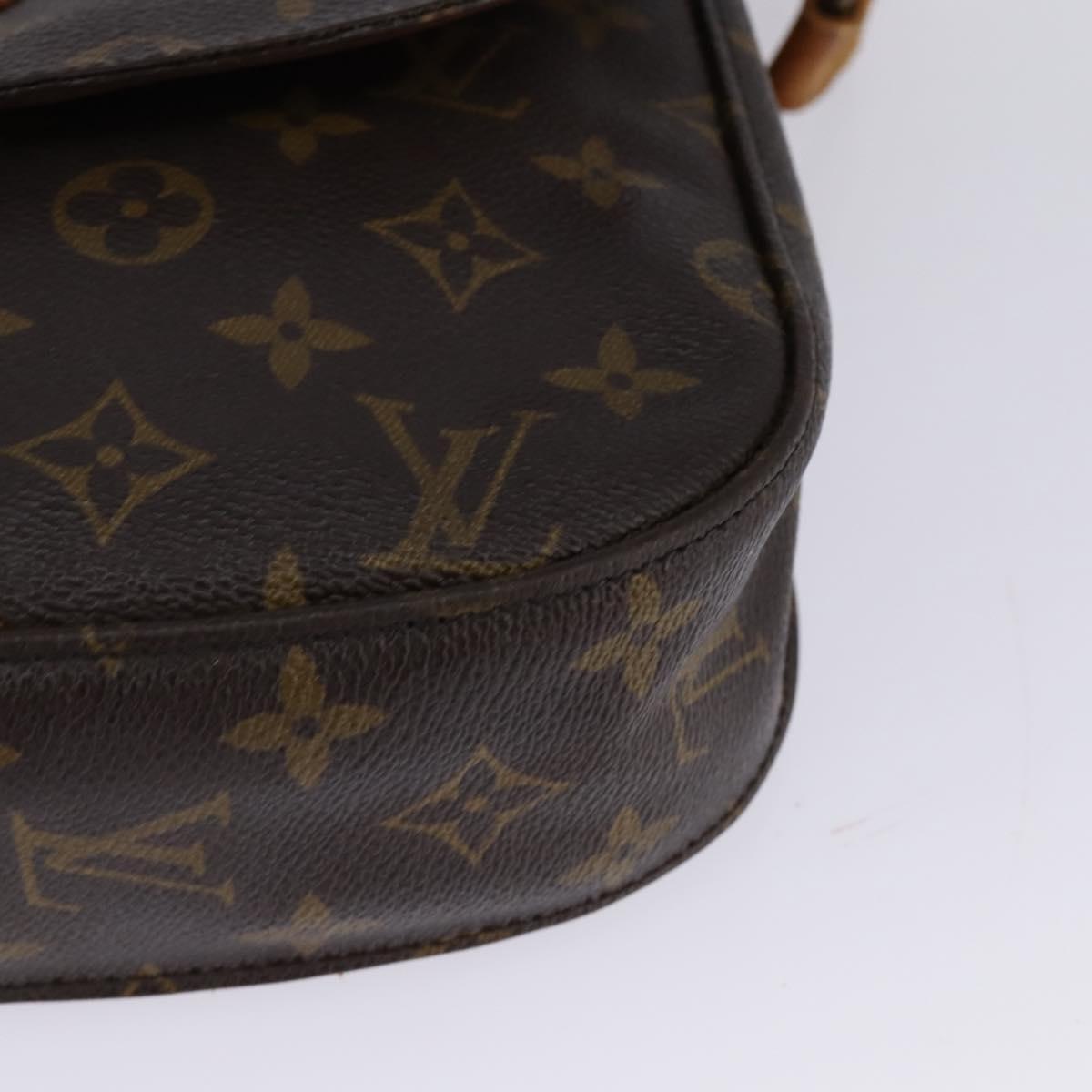 LOUIS VUITTON Monogram Saint Cloud GM Shoulder Bag M51242 LV Auth 144897
