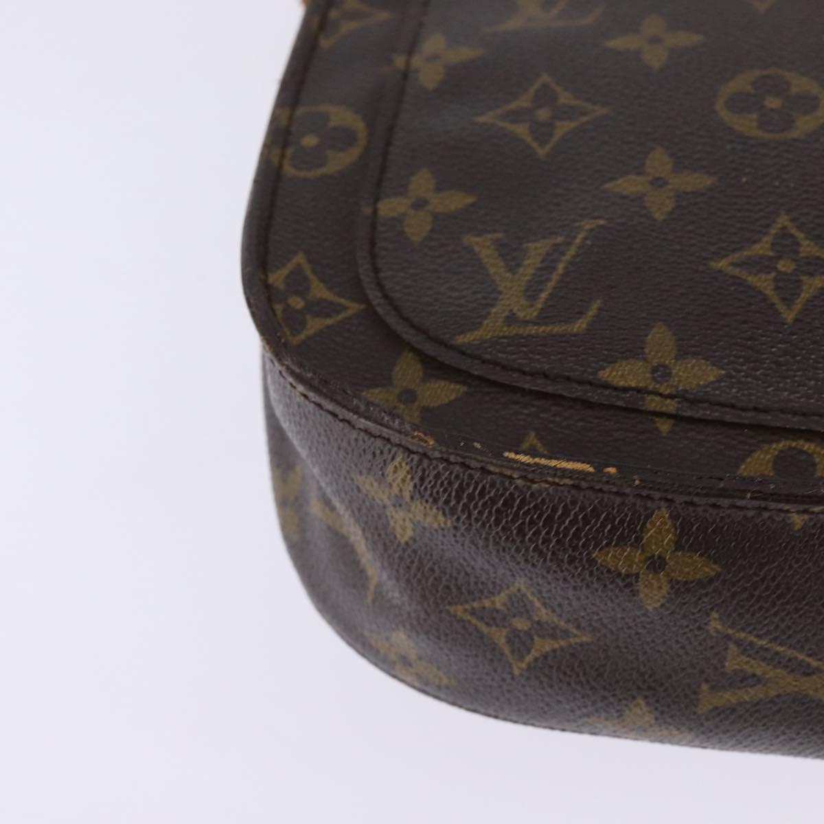 LOUIS VUITTON Monogram Saint Cloud GM Shoulder Bag M51242 LV Auth 144897