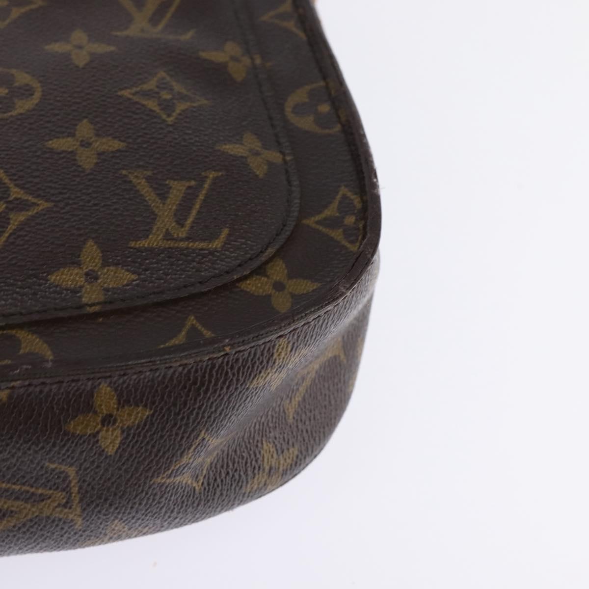 LOUIS VUITTON Monogram Saint Cloud GM Shoulder Bag M51242 LV Auth 144897
