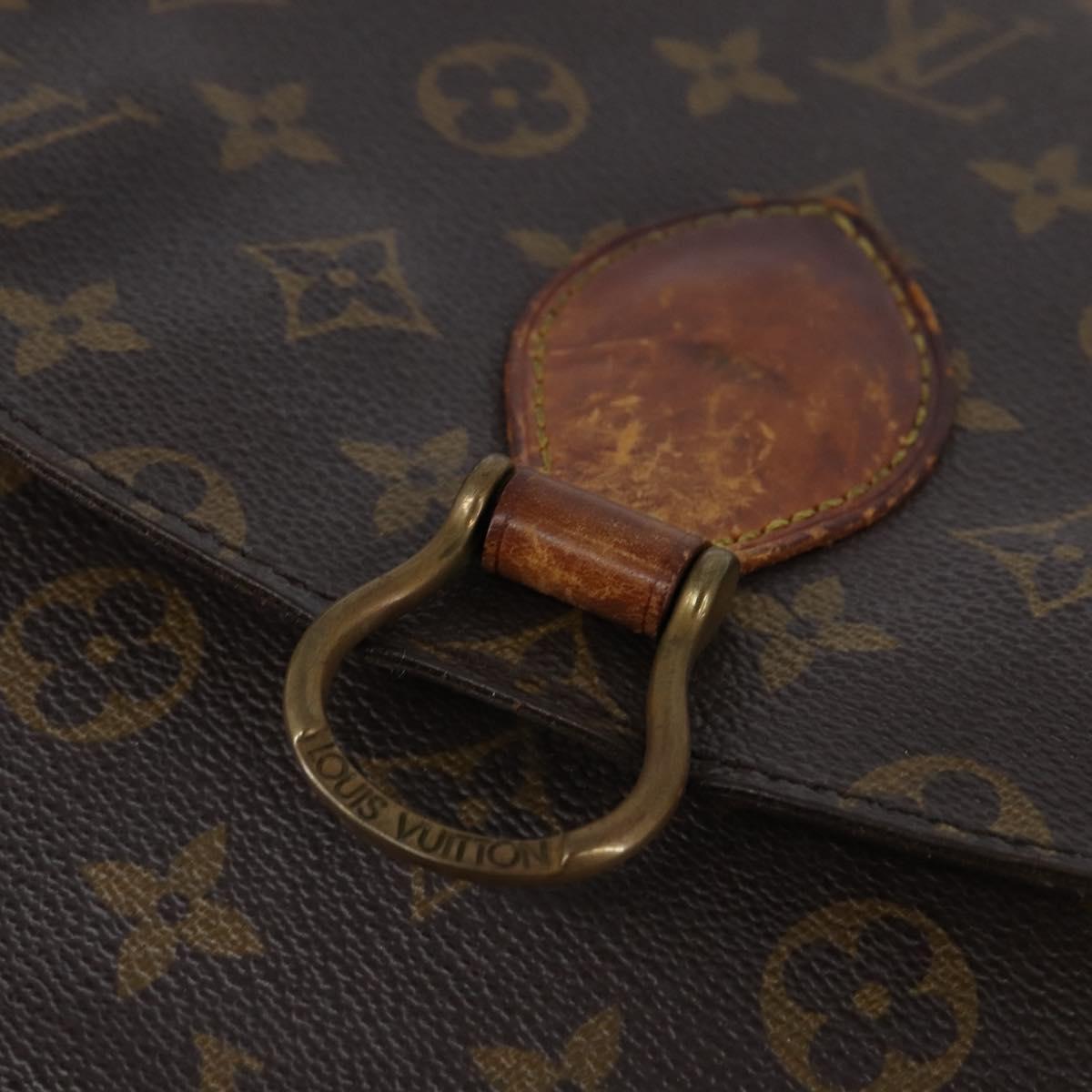 LOUIS VUITTON Monogram Saint Cloud GM Shoulder Bag M51242 LV Auth 144897