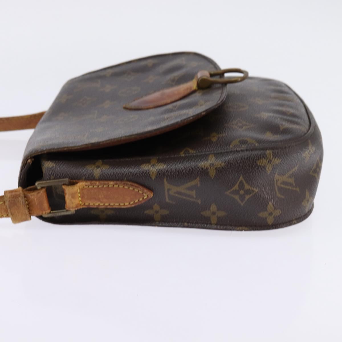 LOUIS VUITTON Monogram Saint Cloud GM Shoulder Bag M51242 LV Auth 144897