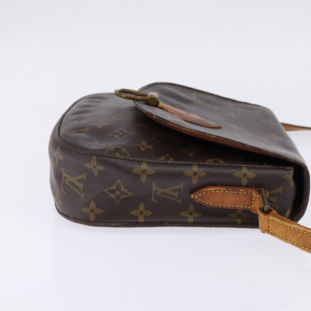 LOUIS VUITTON Monogram Saint Cloud GM Shoulder Bag M51242 LV Auth 144897