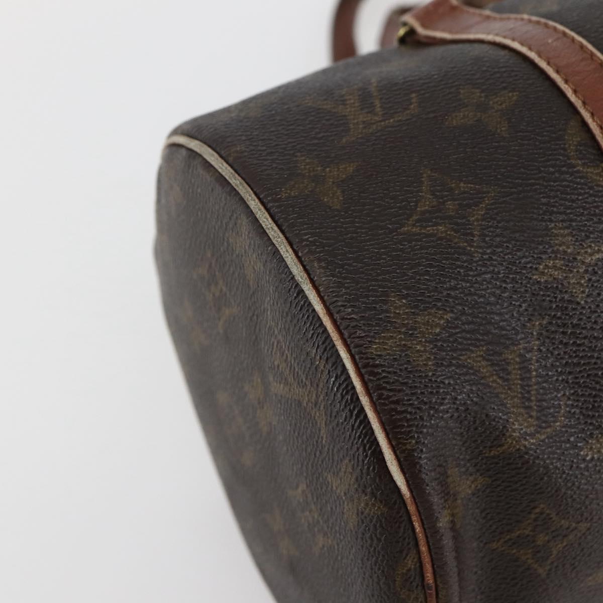 LOUIS VUITTON Monogram Papillon 30 Hand Bag M51385 LV Auth 144898