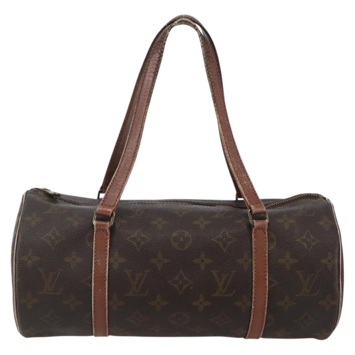 LOUIS VUITTON Monogram Papillon 30 Hand Bag M51385 LV Auth 144898