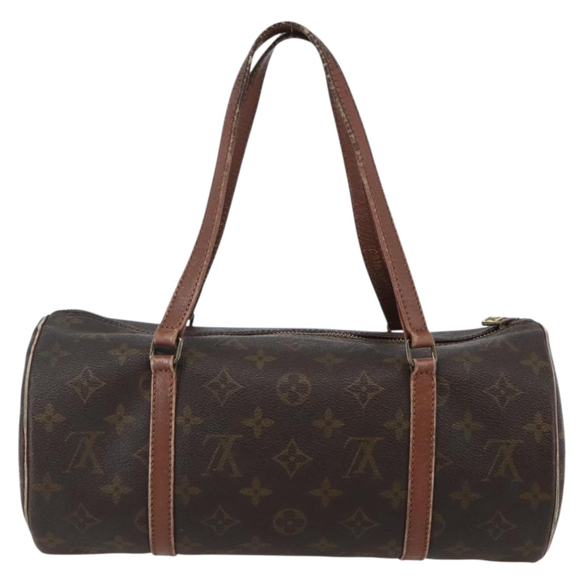 LOUIS VUITTON Monogram Papillon 30 Hand Bag M51385 LV Auth 144898