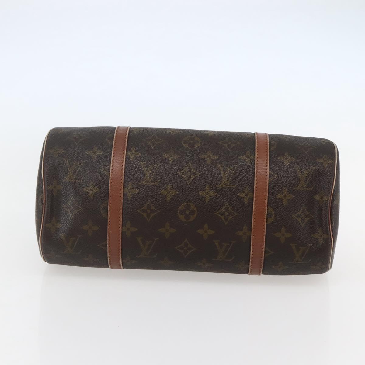 LOUIS VUITTON Monogram Papillon 30 Hand Bag M51385 LV Auth 144898