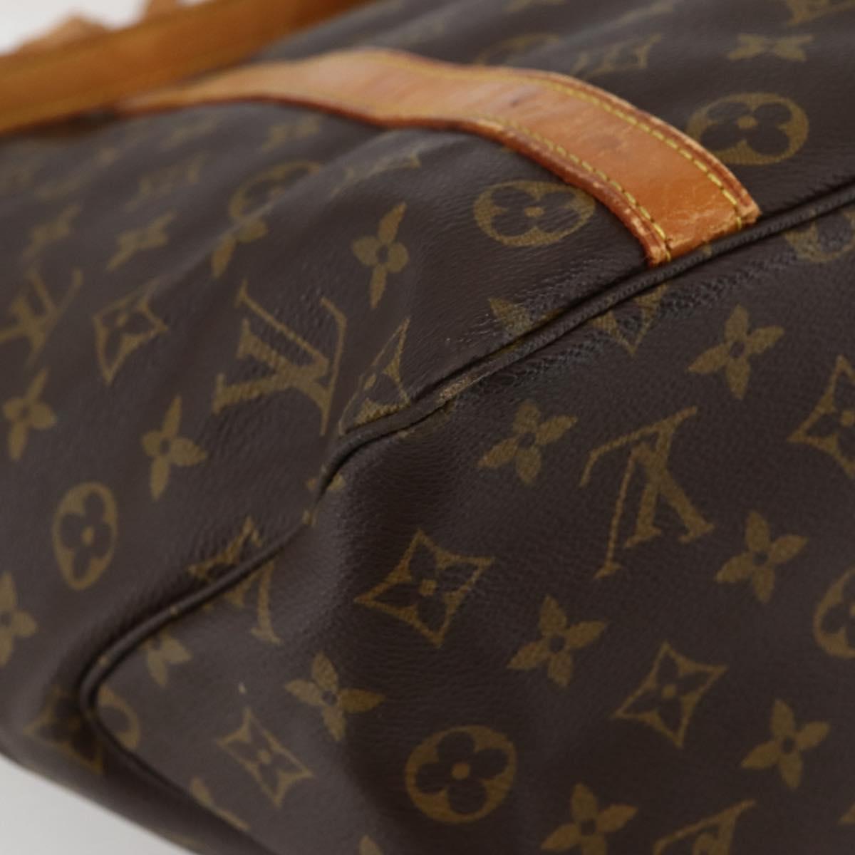 LOUIS VUITTON Monogram Sac Shopping GM Tote Bag M51110 LV Auth 144902