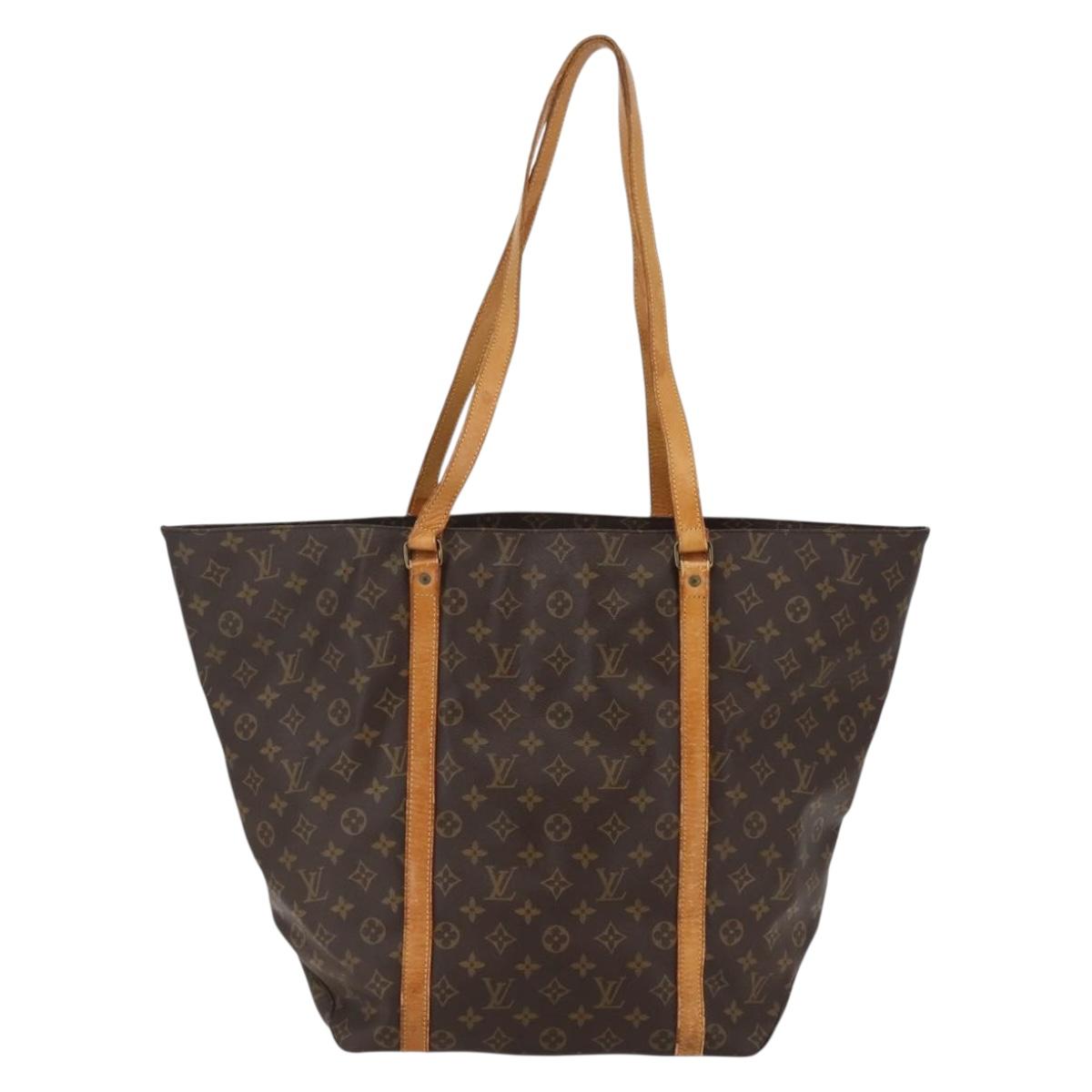 LOUIS VUITTON Monogram Sac Shopping GM Tote Bag M51110 LV Auth 144902