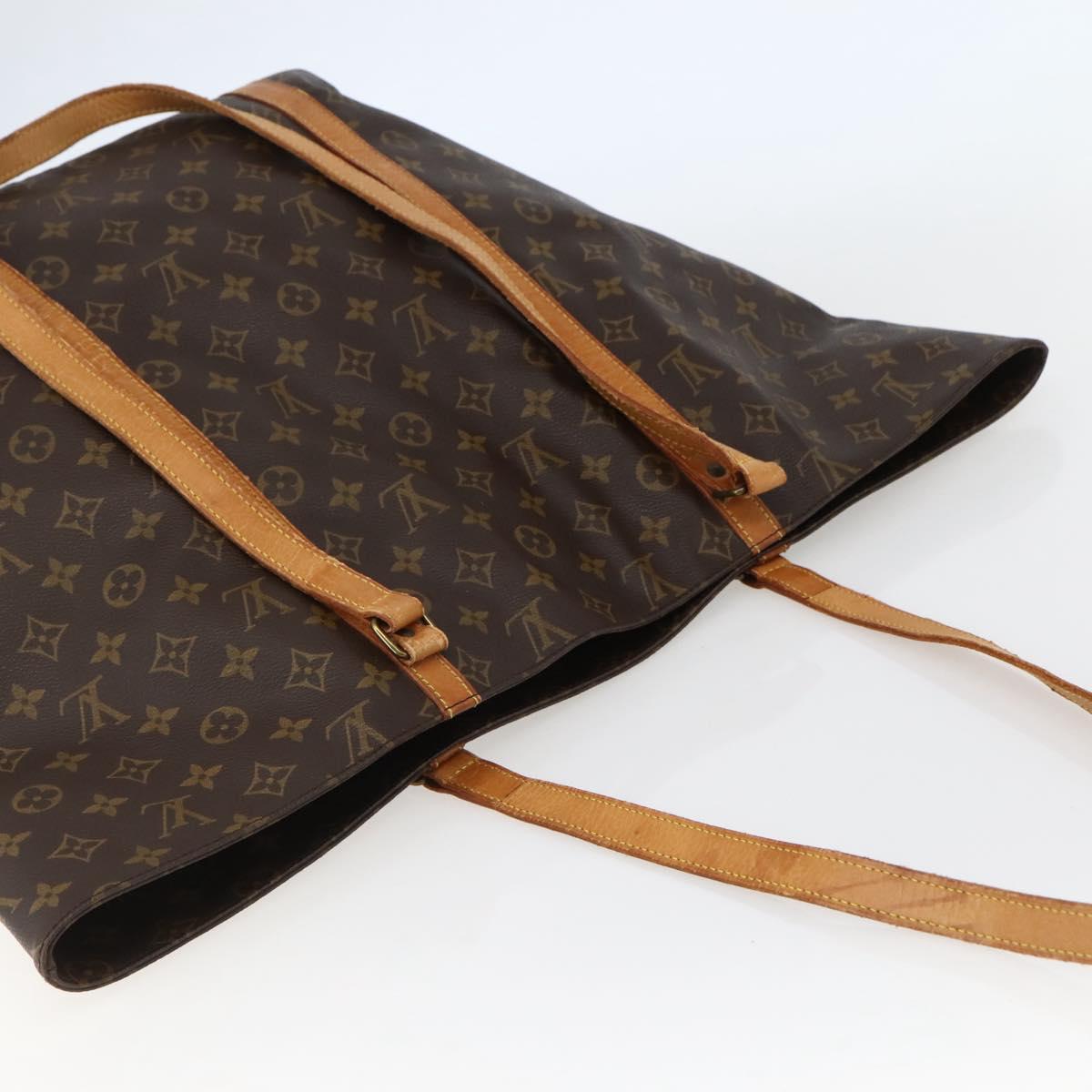 LOUIS VUITTON Monogram Sac Shopping GM Tote Bag M51110 LV Auth 144902