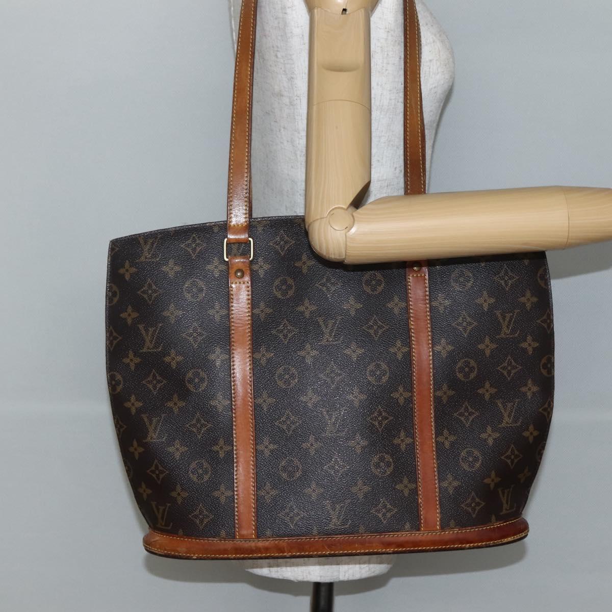 LOUIS VUITTON Monogram Babylone Tote Bag M51102 LV Auth 144903