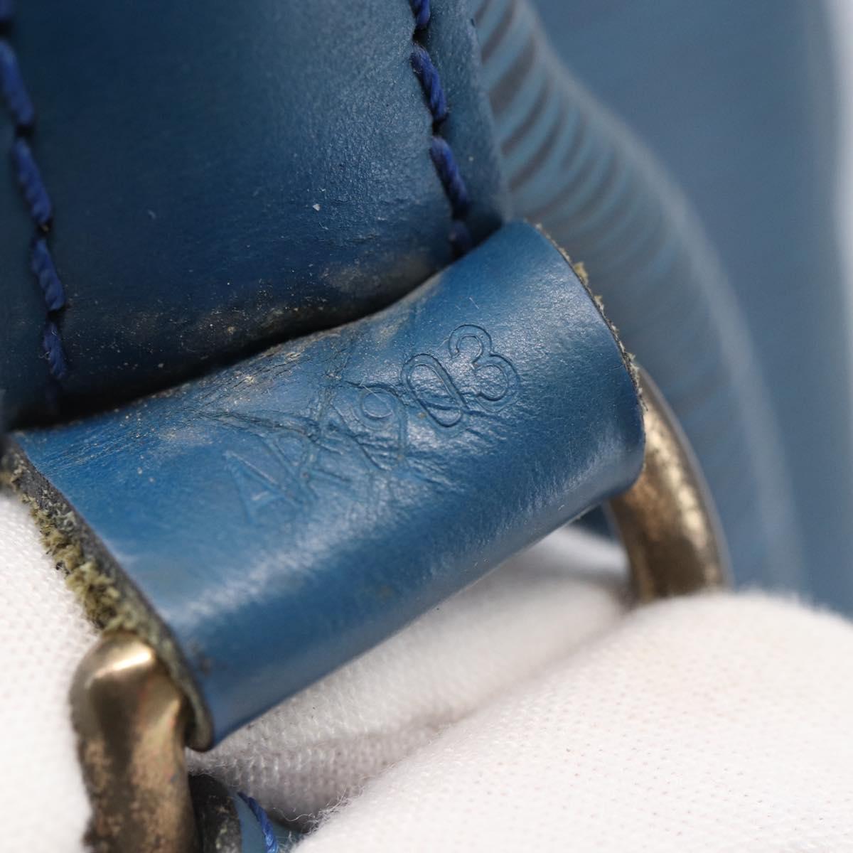 LOUIS VUITTON Epi Noe Shoulder Bag Toledo Blue M44005 LV Auth 144906