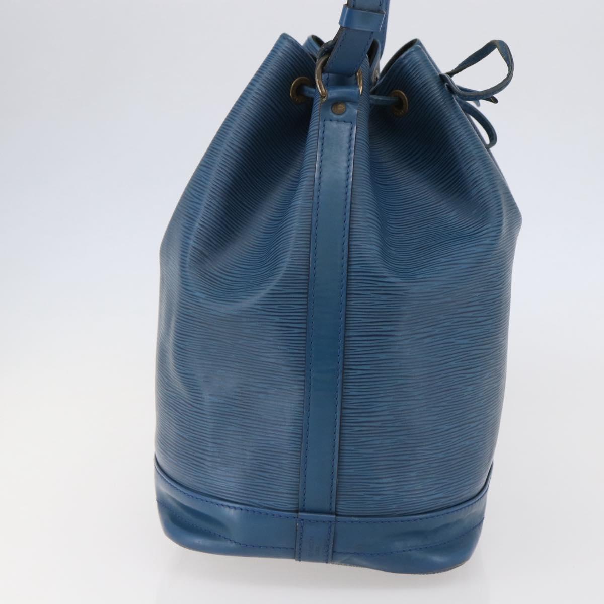 LOUIS VUITTON Epi Noe Shoulder Bag Toledo Blue M44005 LV Auth 144906
